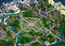 minecraft world painter spawn, lobby, castle, bases fantasy world survival map